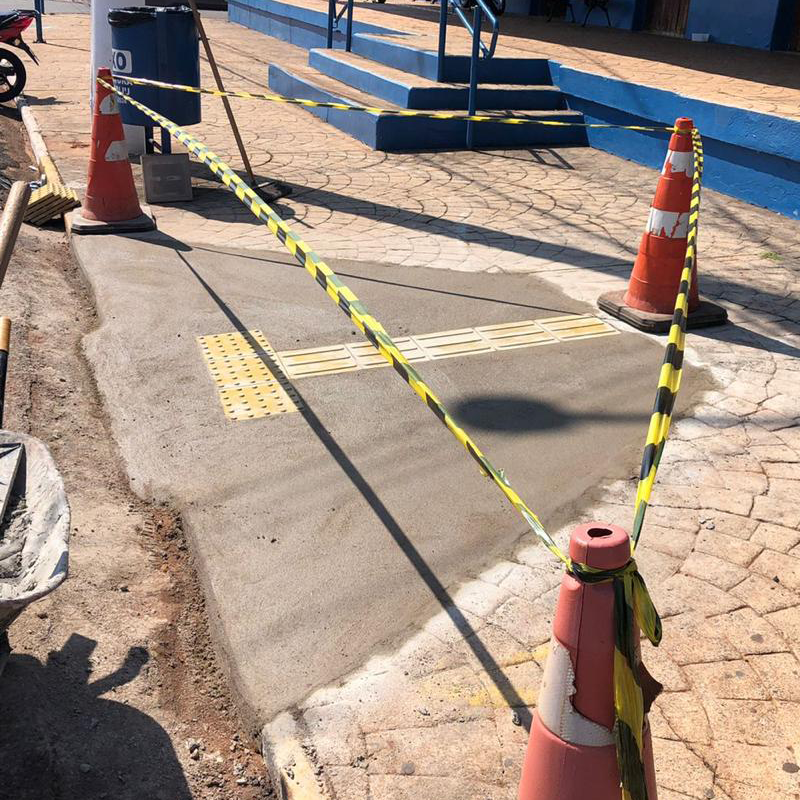 EXECUÇÃO DE RAMPAS DE ACESSO